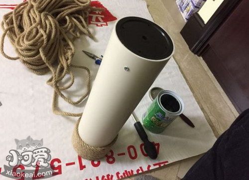 自制貓爬架教程10