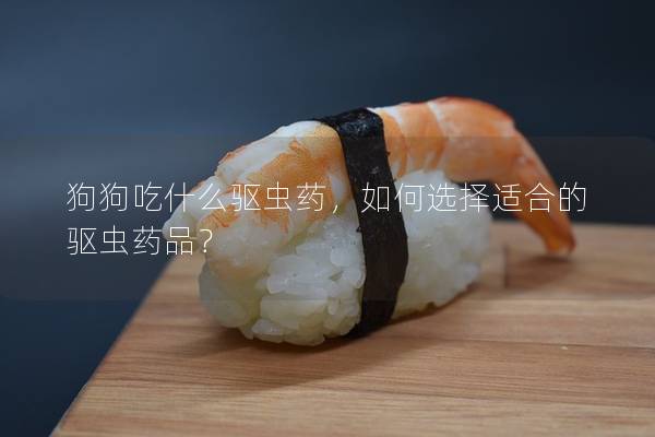 狗狗吃什么驅(qū)蟲藥，如何選擇適合的驅(qū)蟲藥品？