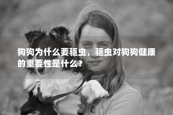 狗狗為什么要驅(qū)蟲(chóng)，驅(qū)蟲(chóng)對(duì)狗狗健康的重要性是什么？