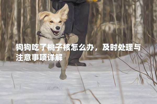 狗狗吃了桃子核怎么辦,及時處理與注意事項詳解 狗狗吃了桃子核怎么辦,及時處理與注意事項詳解