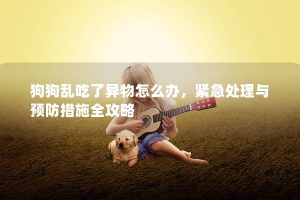 狗狗亂吃了異物怎么辦，緊急處理與預防措施全攻略