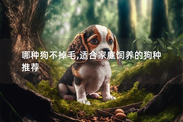 哪種狗不掉毛,適合家庭飼養的狗種推薦