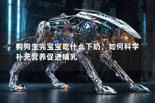 狗狗生完寶寶吃什么下奶，如何科學補充營養促進哺乳