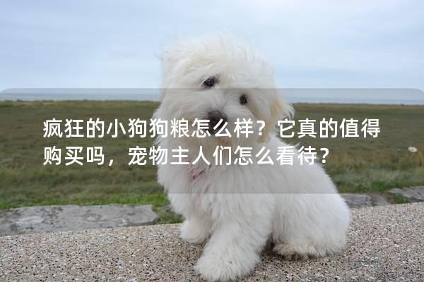 瘋狂的小狗狗糧怎么樣？它真的值得購買嗎，寵物主人們怎么看待？